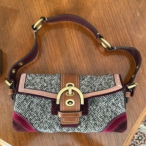 COACH Soho Limited Edition Tweed Bag CO52-8F01